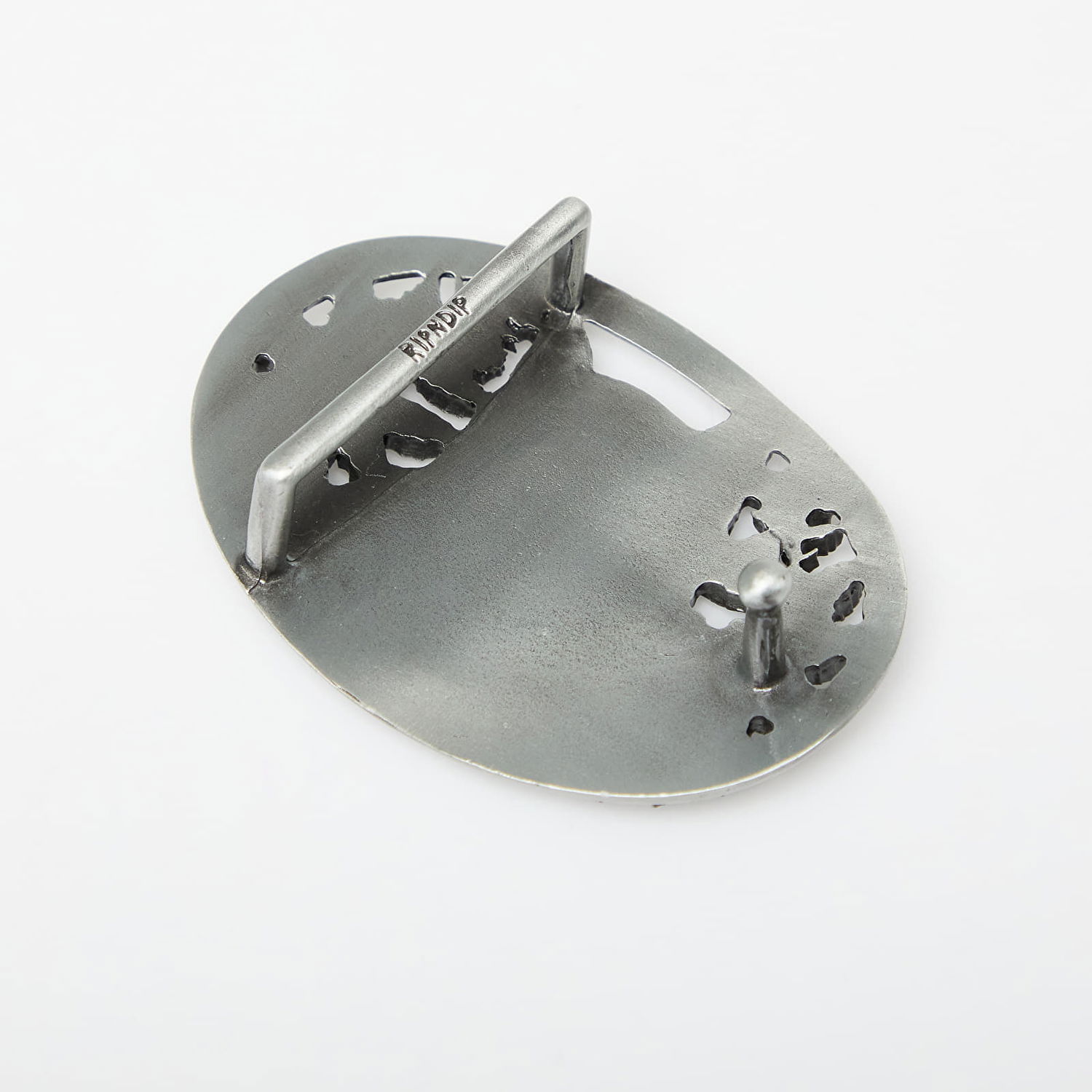 Колани RIPNDIP Lord Nermal Graphic Metal Belt Buckle Металик | RNDHOL24231, 1