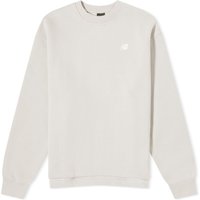 Суитчър New Balance Linear Heritage Brushed Back Fleece Crewneck Moonrock Сиво | WT33532-MNK, 1