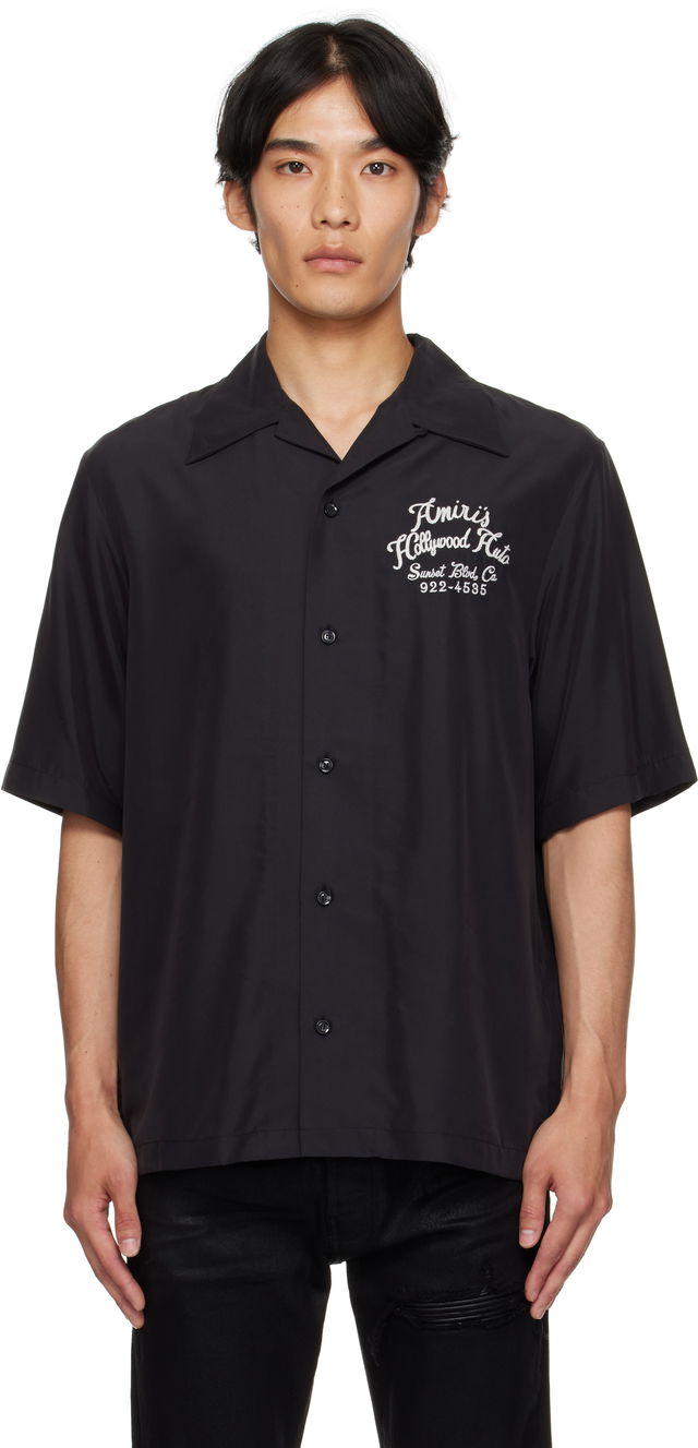 AMIRI 'Hollywood Auto' Bowling Shirt