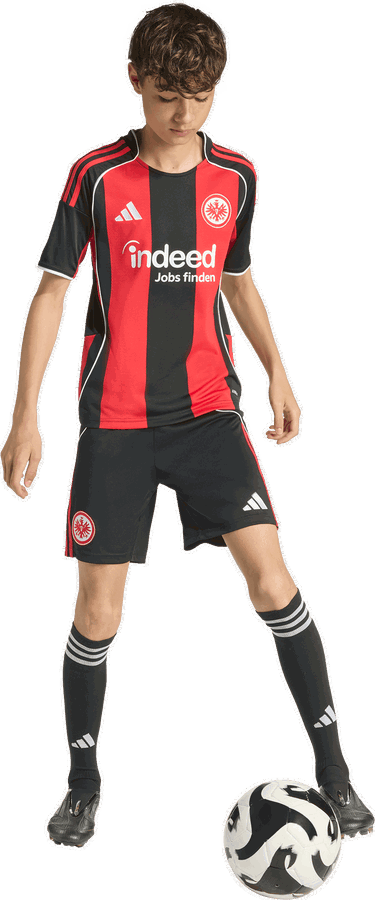 Къси панталони adidas Performance Eintracht Frankfurt 25/26 Home Shorts Червено | JZ6360, 4