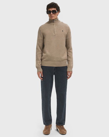 Пуловер Polo by Ralph Lauren Polo Ralph Lauren Half-Zip Sweater Бежово | 710859939510, 2