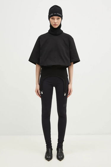 Тениска Fiorucci Suspender Belt T-Shirt Черно | W01FMTSH263CJ01BK01, 4