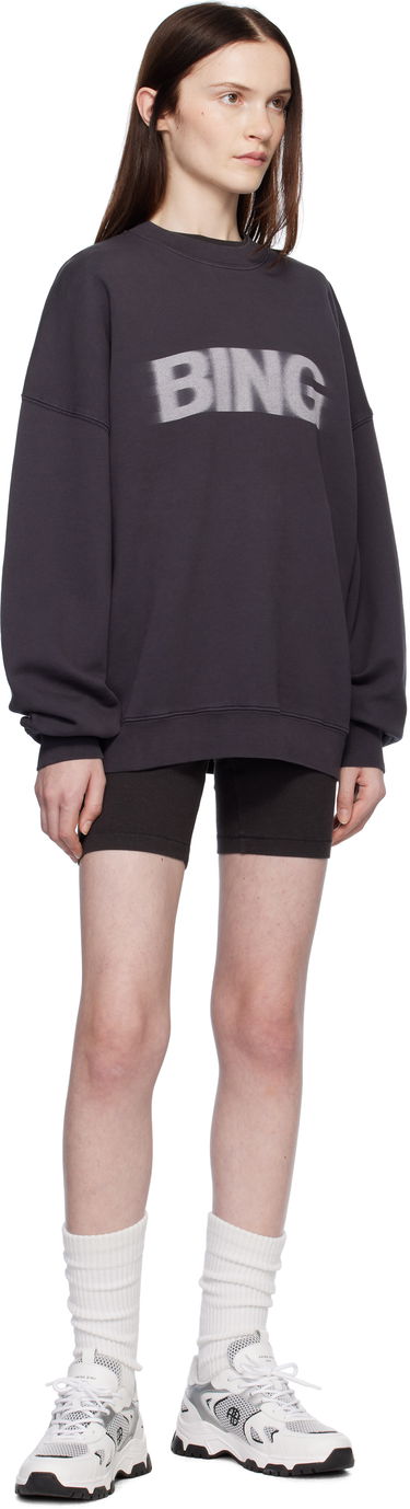 Суитчър Anine Bing Miles Sweatshirt Лилаво | A-08-10132-VTG1, 3