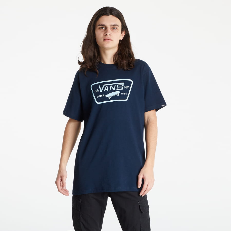 Тениска Vans Full Patch Tee Тъмно синьо | VN000QN8YU6, 0