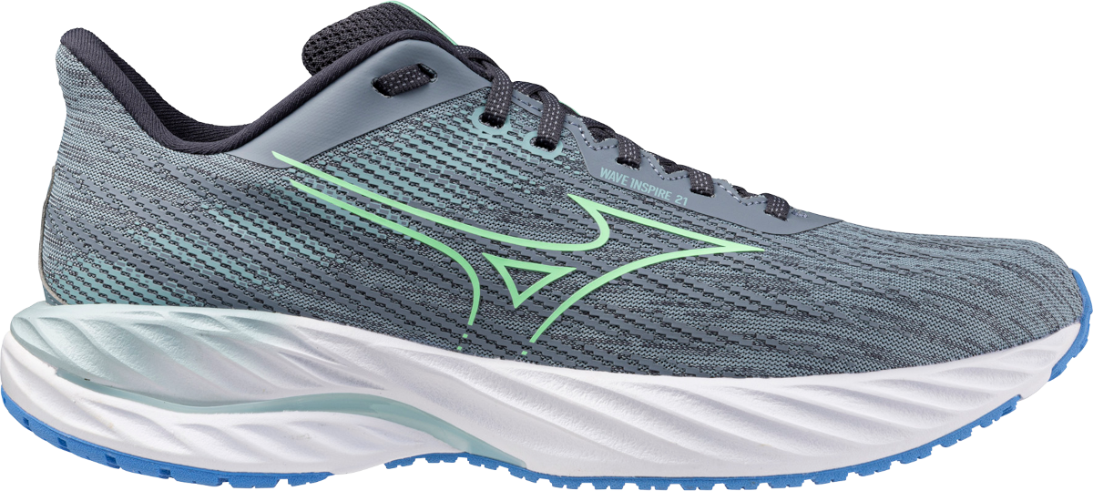 Кецове и обувки Mizuno WAVE INSPIRE 21 Сиво | j1gc2544-01, 0