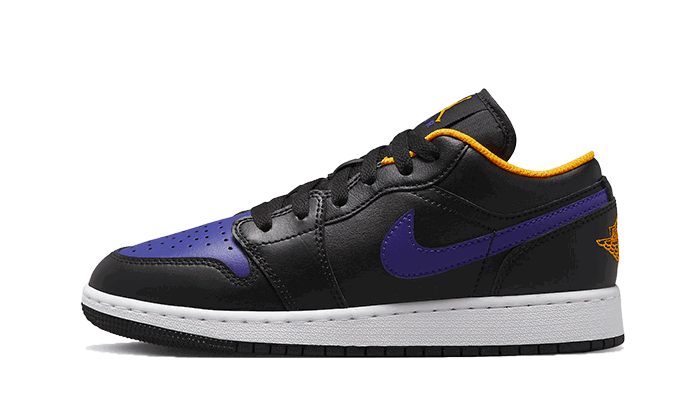 Кецове и обувки Jordan Air Jordan 1 Low Lakers Черно | 553560-075, 0