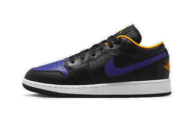 Кецове и обувки Jordan Air Jordan 1 Low Lakers Черно | 553560-075, 0