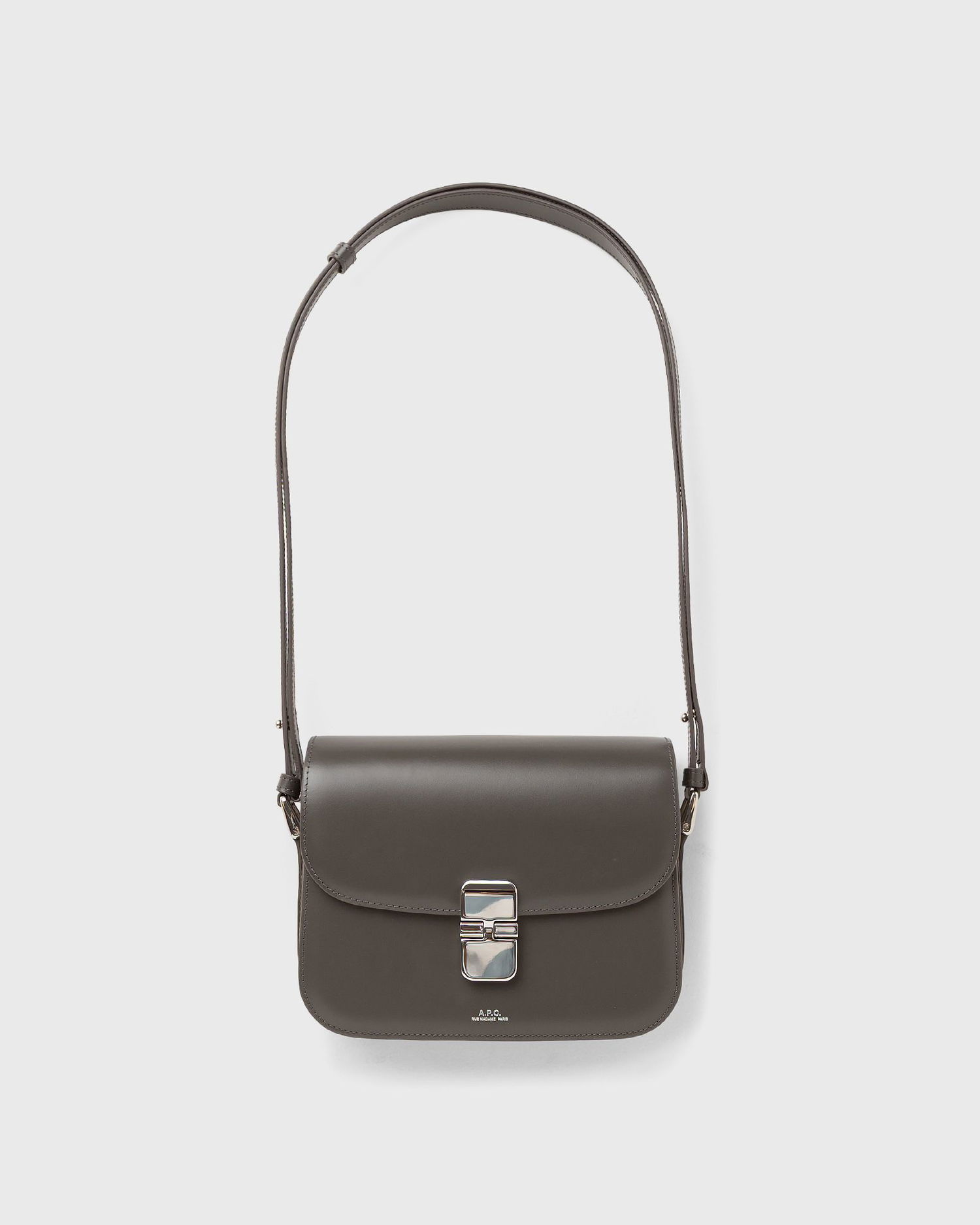 Чанта през рамо A.P.C. Grace Small Shoulder Bag Сиво | PXBVN-F61413-LAM, 0