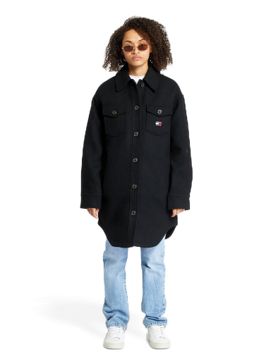 Палта Tommy Hilfiger Wool Coat Черно | DW0DW16898 BDS