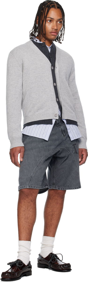 Пуловер JW Anderson JW Anderson Layered Cardigan Сиво | KW1434-YN0423, 3