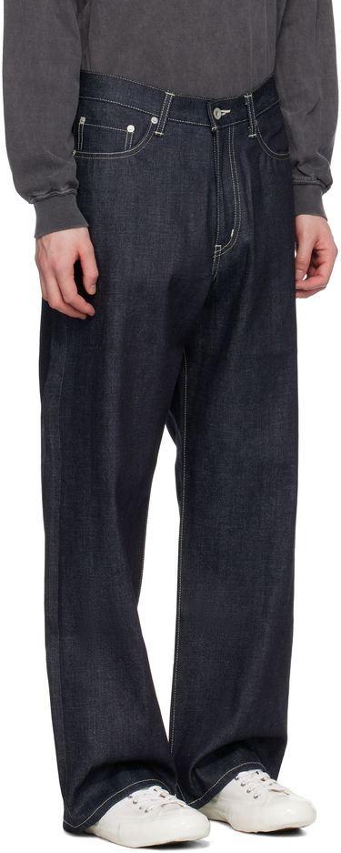 Дънки Neighborhood Neighborhood DP Wide Jeans Синьо | 251XBNH-PTM01, 1