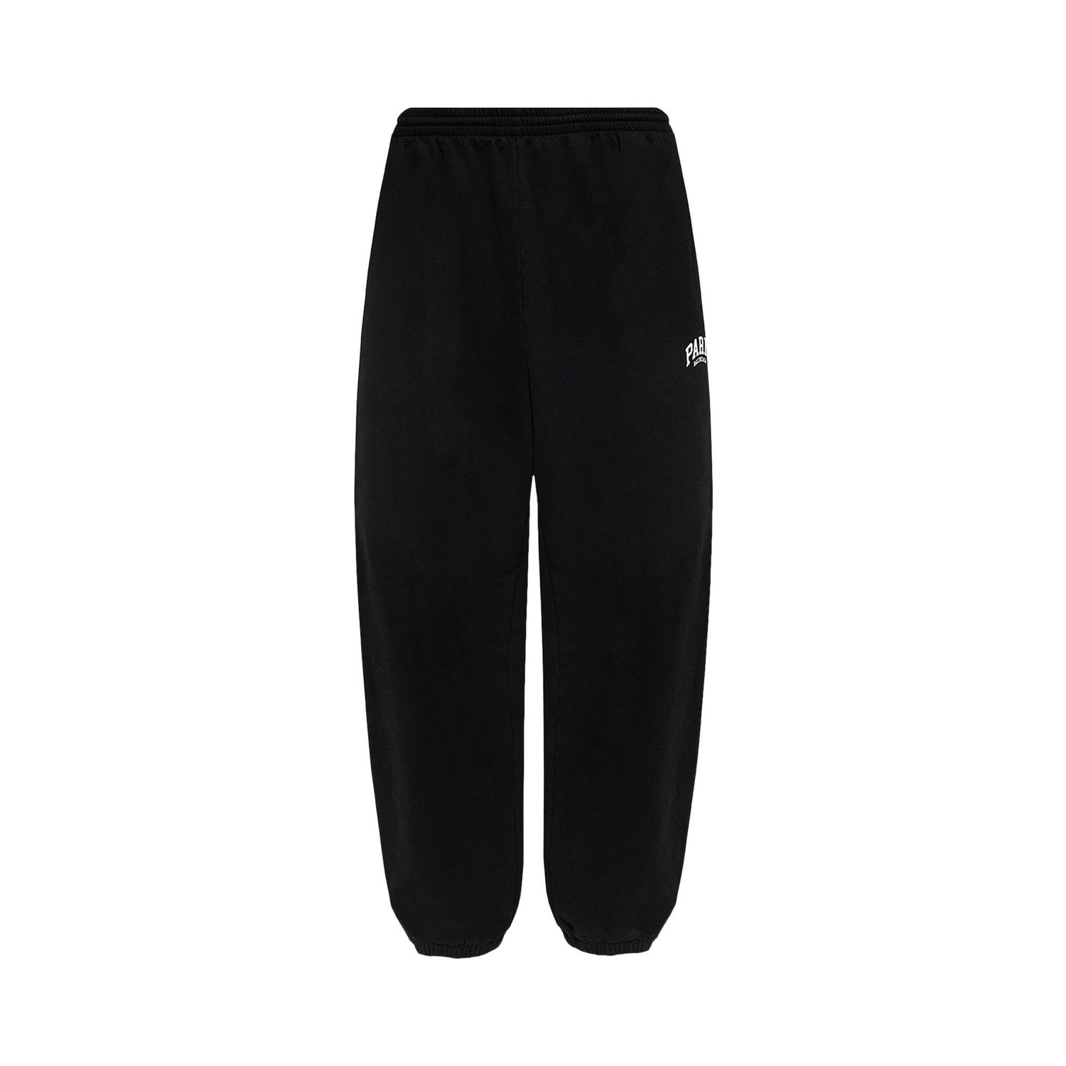 Спортни панталони Balenciaga Pris Logo Stretched Knee Sweatpants Черно | 675244 TLVL8 1070, 1
