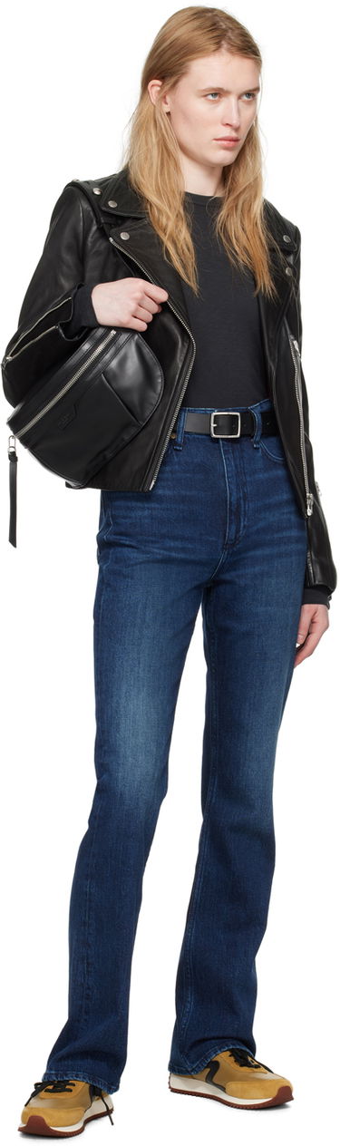 Яке rag & bone rag & bone Mack Leather Jacket Черно | WAW19F4047LP41, 3