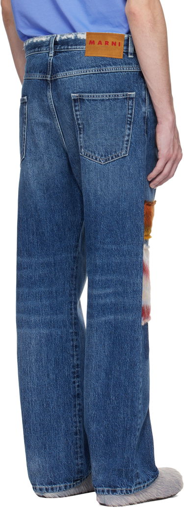 Дънки Marni Marni Patchwork Denim Jeans Синьо | PUJU0021LX USCX01, 2