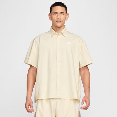 Риза Nike Nike Club Short Sleeve Button-Up Shirt Бежово | HJ2026-234, 2