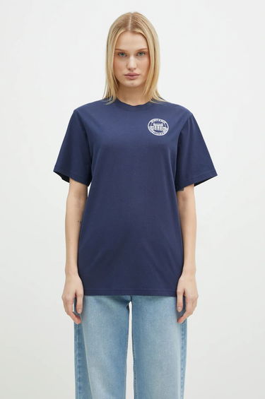 Тениска Sporty & Rich Sporty & Rich Vendome Resort T-Shirt Тъмно синьо | TO043511248BL32, 1