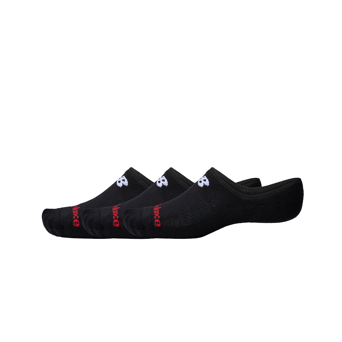 Чорапи New Balance Everyday No-Show Socks 3-Pack Черно | LAS51313-BK, 0