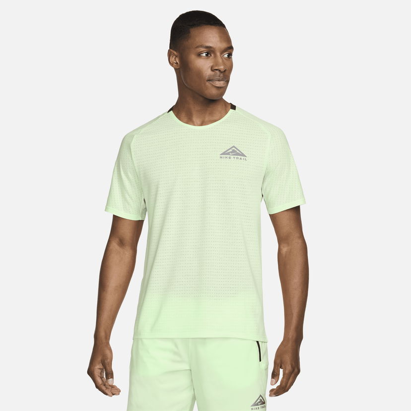 Тениска Nike Trail Solar Chase Dri-FIT Зелено | DV9305-376