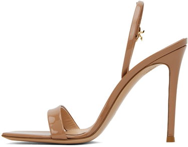 Кецове и обувки Gianvito Rossi Rossi Ribbon Stiletto Sandals Бежово | G32088.15RIC.VER, 2