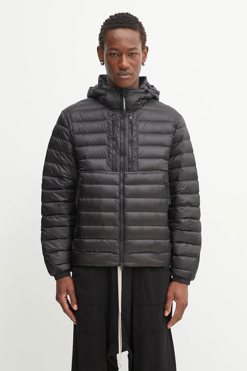 Пухо яке C.P. Company C.P. Company Hooded Down Jacket Черно | 19CMOW031A110416A
