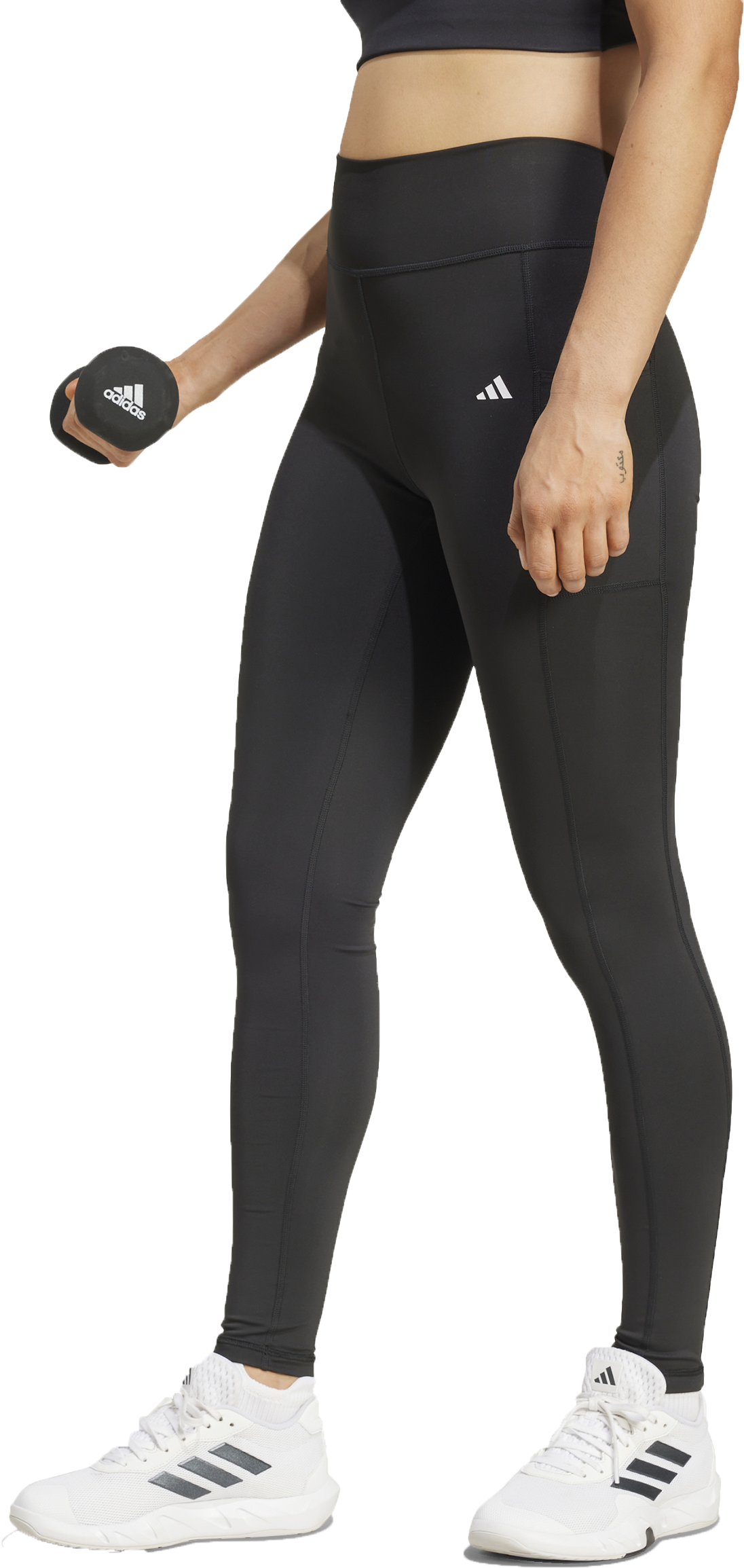 Клинове adidas Originals OPT ST HR 1/1 Training Leggings Черно | iq2688, 0