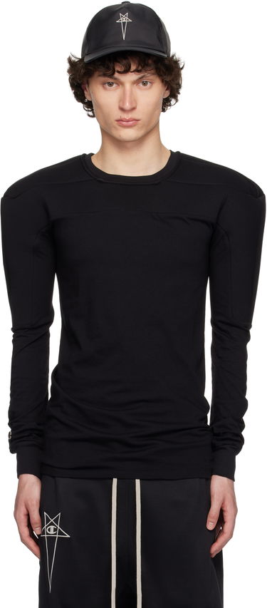 Шапка с козирка Rick Owens Rick Owens Champion Edition Girdered Harness T-shirt Черно | CM01E1707 CHJG JERSEY, 0