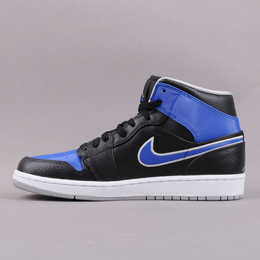 Кецове и обувки Jordan Air Jordan 1 Mid "Game Royal" Черно | 554724 007, 0