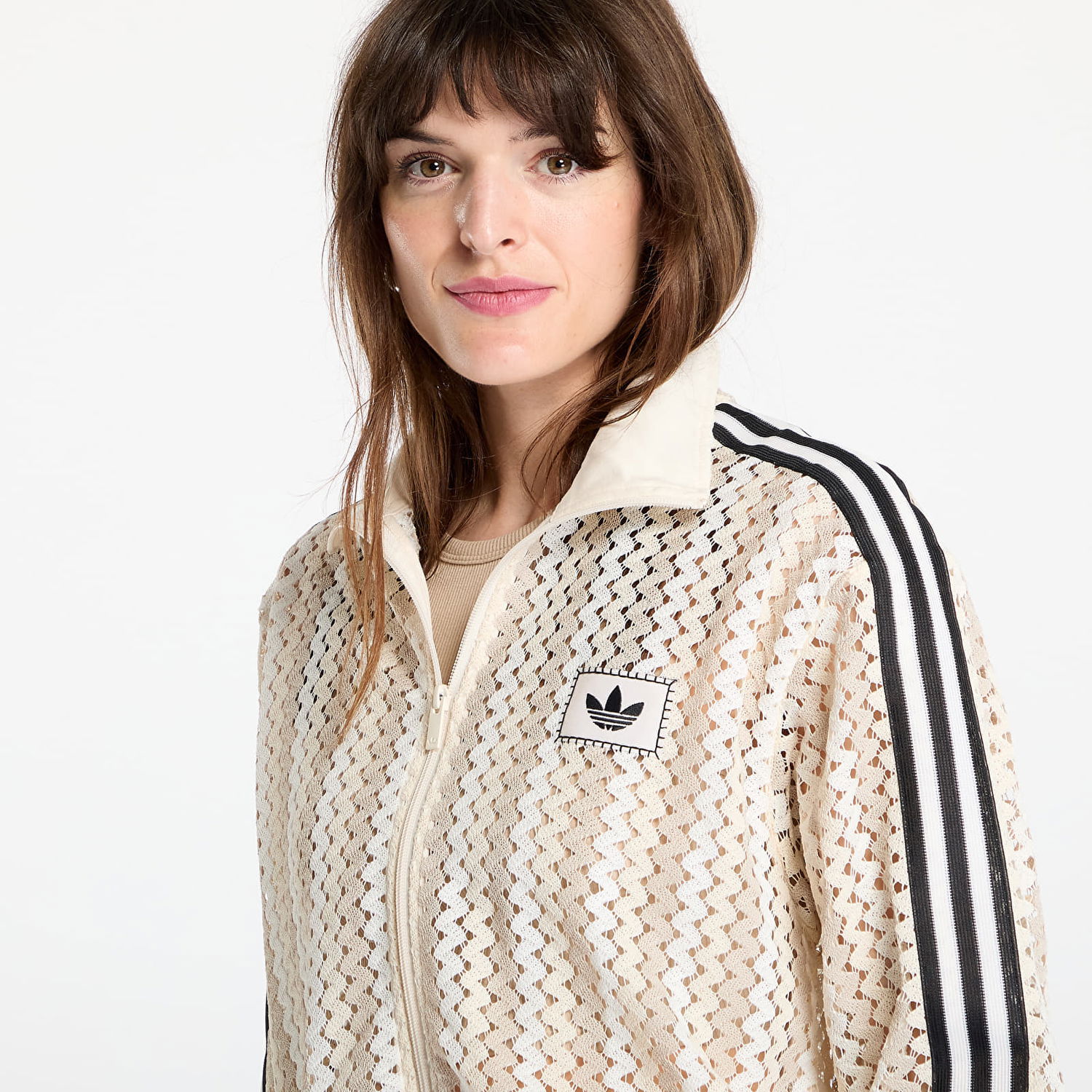 Яке adidas Originals adidas Originals Summer Glow Firebird Track Jacket Бежово | KC0749, 1