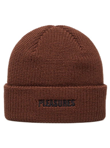 Шапка Pleasures Everyday Beanie Brown Кафяво | P23F073 BROWN