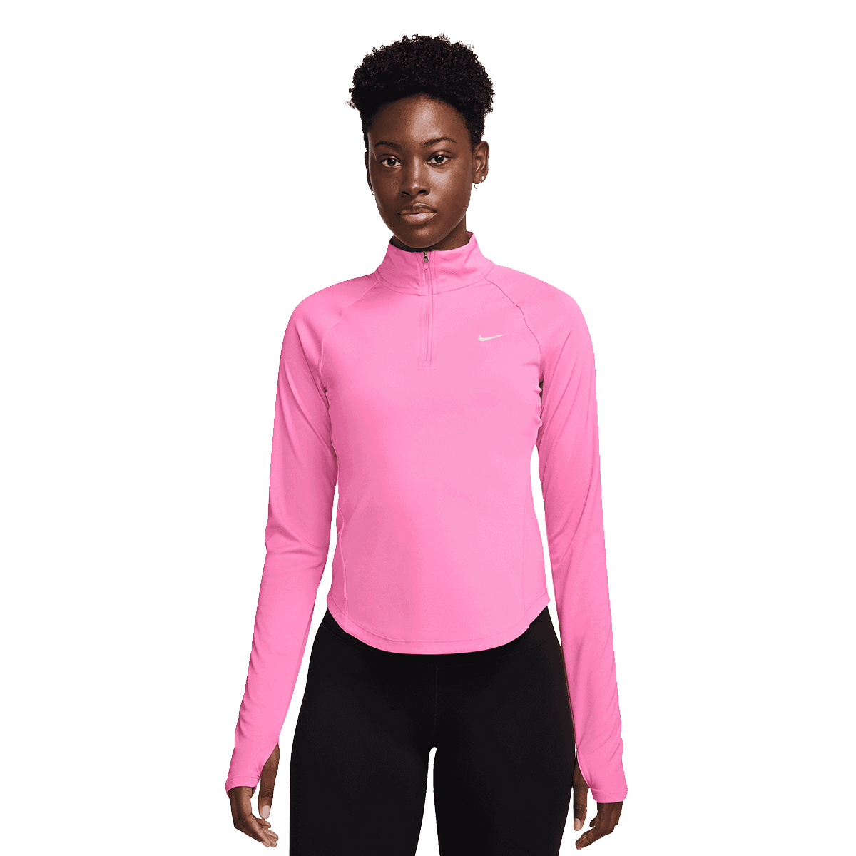 Тениска Nike Tempo Dri-FIT Half-Zip Running Top Розово | HV2842-675, 0