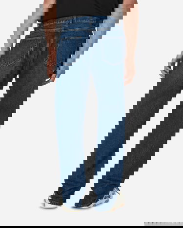 Дънки Off-White Arrow Tab Zip Skate Jeans Medium Blue Синьо | OMYA177F23DEN002 4400, 3