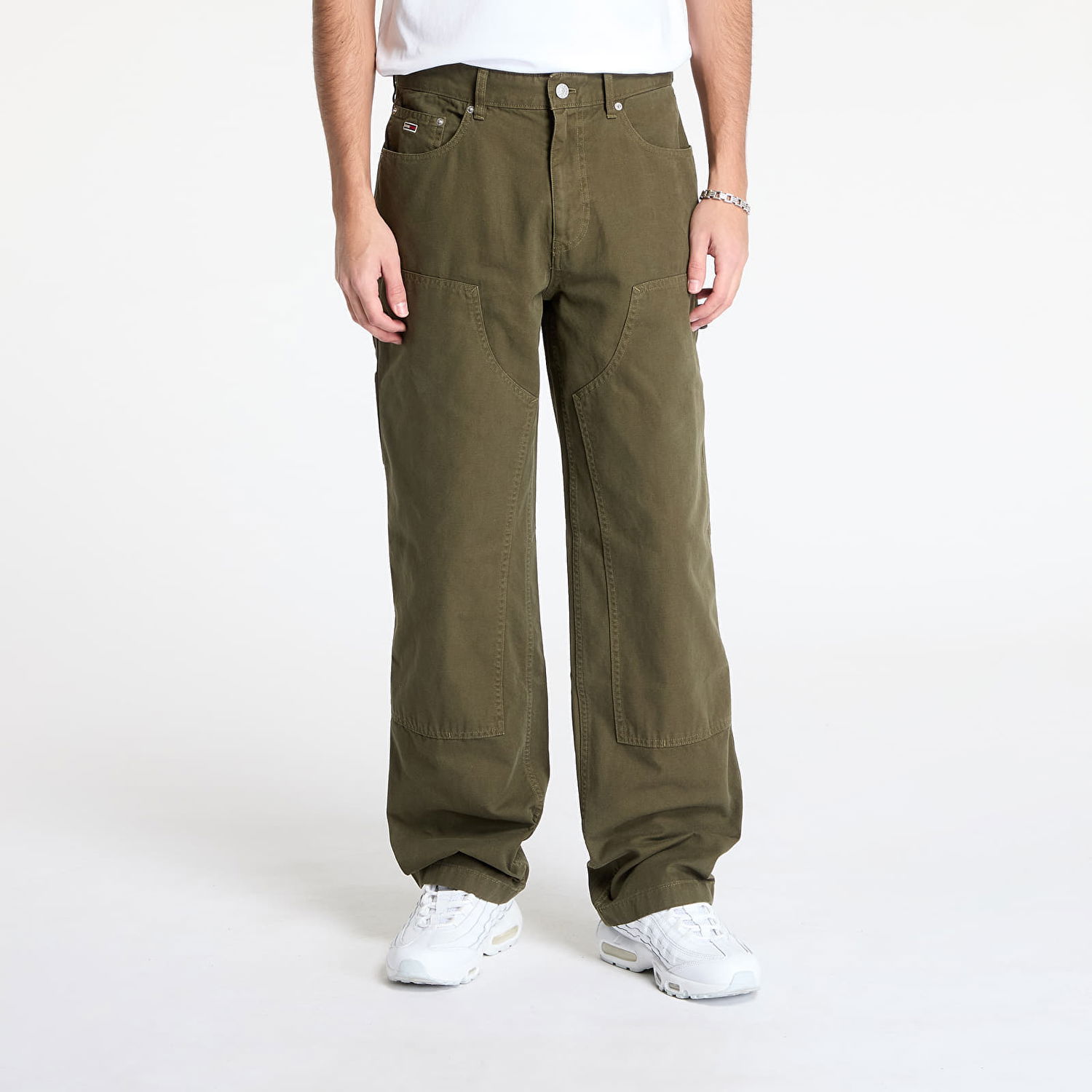 Карго панталони Tommy Hilfiger Tommy Jeans Jaimie Carpenter Pants W31/L32 Зелено | DM0DM21139 M12, 0