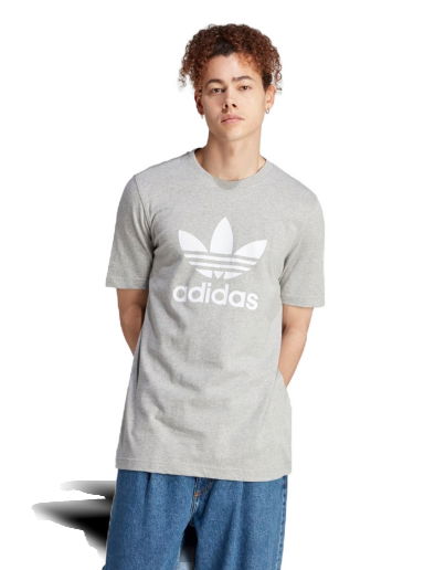 Тениска adidas Originals Adicolor Classics Trefoil Tee Сиво | IM4504