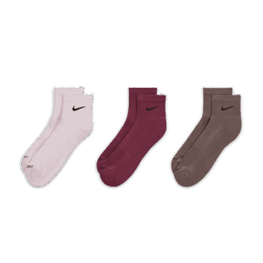 Чорапи Jordan Nike Everyday Plus Cushioned Training Ankle Socks 3-Pack Многоцветен | SX6890-961, 3