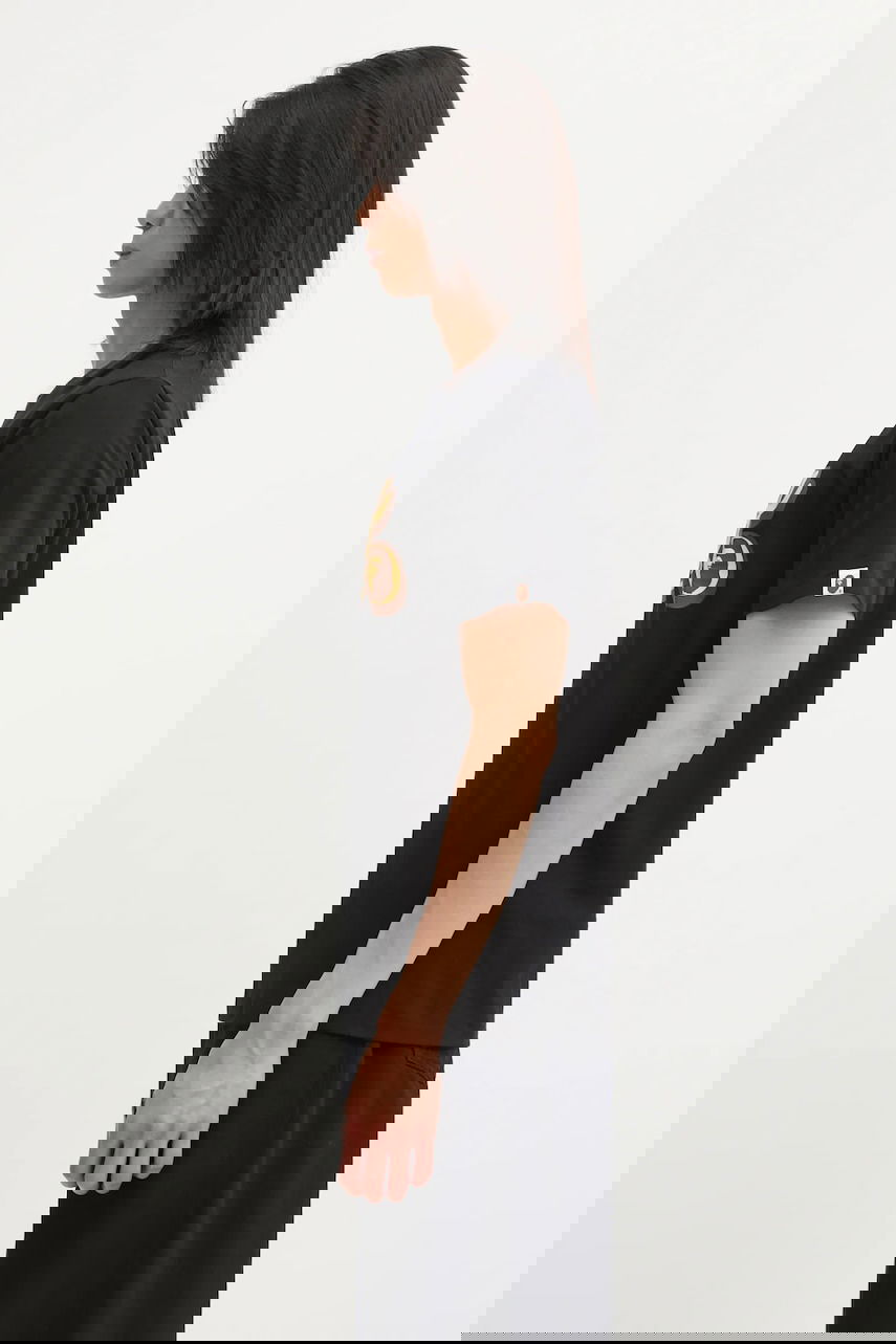 Тениска BAPE Script Logo T-Shirt Черно | 001TEL301055M, 1