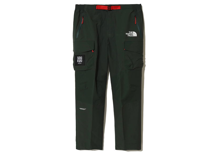 Панталони The North Face Undercover x Soukuu Geodesic Shell Trousers Dark Cedar Green Зелено | 84S6