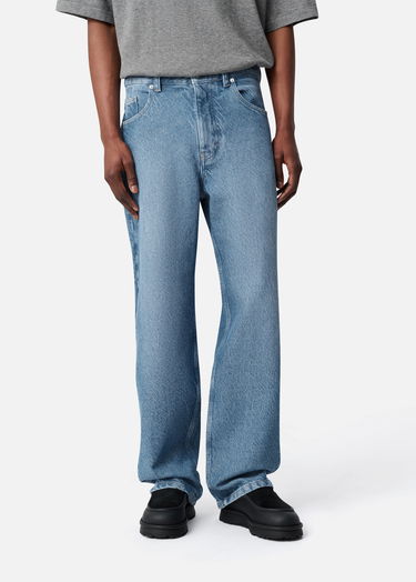 Дънки AXEL ARIGATO Relaxed Fit Twill Jeans Синьо | A3261001, 6