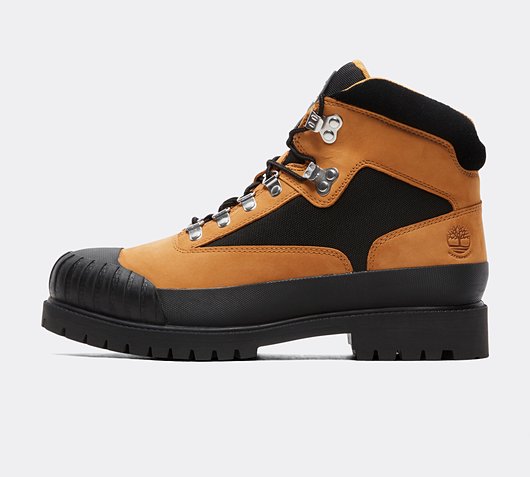 Кецове и обувки Timberland Heritage Yellow Leather Hiking Boots Жълто | CA2QRJ, 0