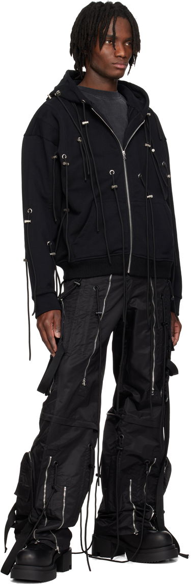 Карго панталони Who Decides War Who Decides War String Theory Cargo Pants Черно | 1121090002SS25, 3