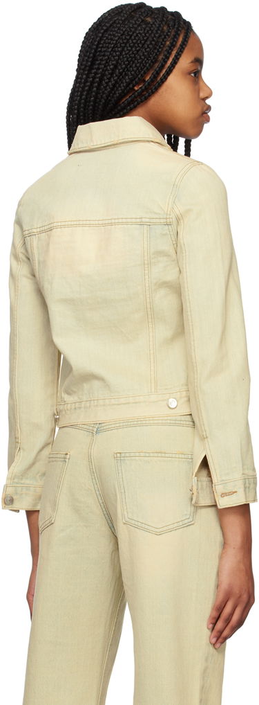 Яке We11done Faded Denim Jacket Жълто | WD-DJ1-23-371-W-BG, 2