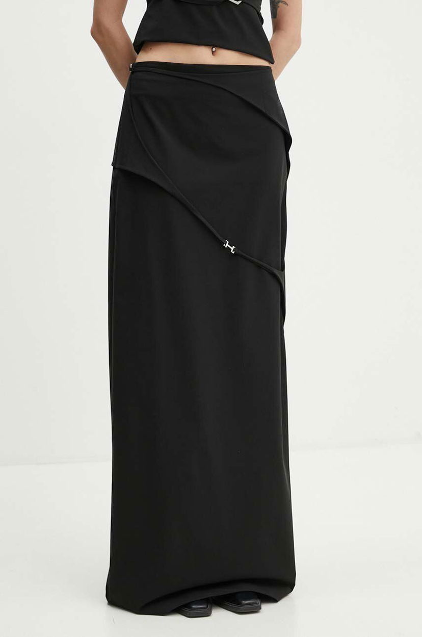 Пола HELIOT EMIL Maxi A-Line Skirt Черно | PREAW24.W.12.039.BLK01