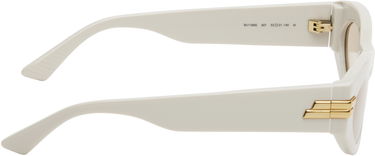 Слънчеви очила Bottega Veneta Bold Ribbon Unapologetic Cat-Eye Sunglasses Бяло | BV1189S-007, 1