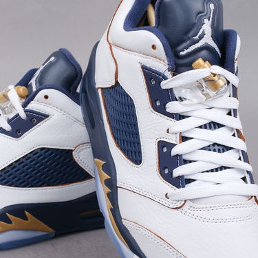 Кецове и обувки Jordan Air Jordan 5 Retro Low ''Dunk From Above'' GS Бяло | 314338-135, 4