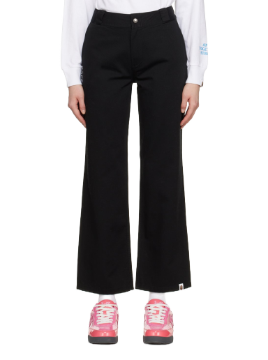 Панталони BAPE Work Trousers Черно | 001PTI802001L