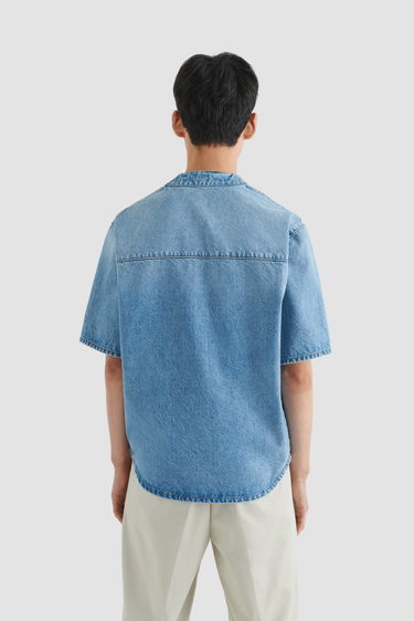Риза AXEL ARIGATO Coach Shirt Синьо | A2187001, 3