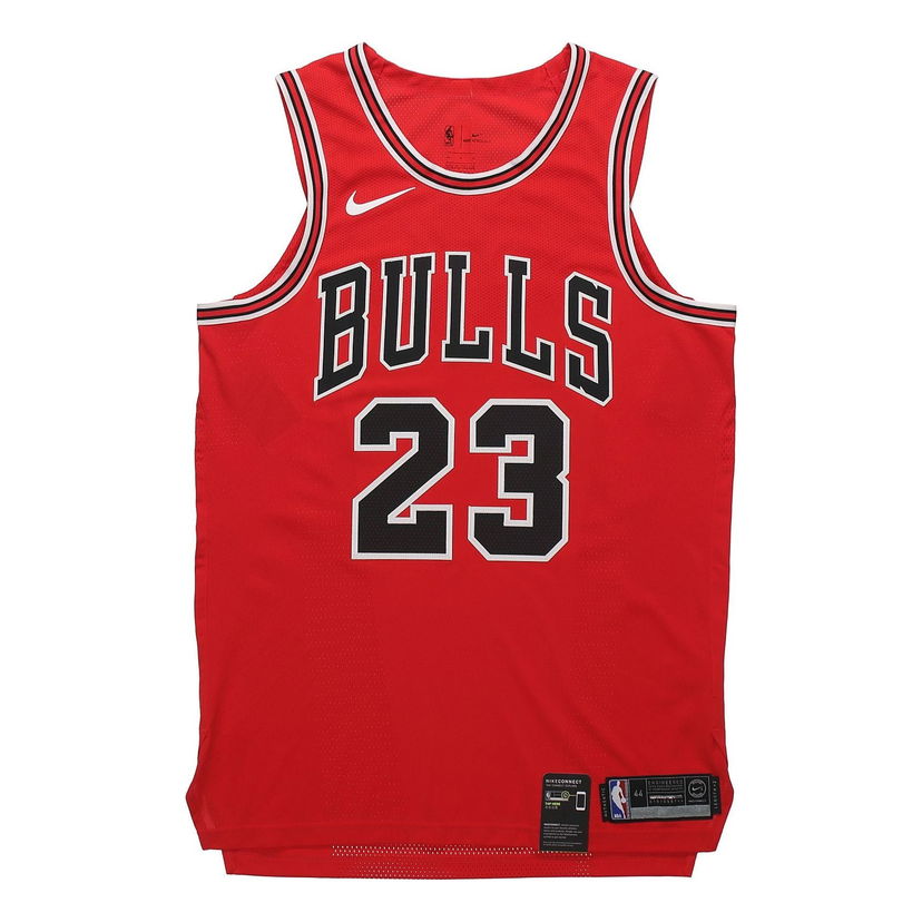 Фланелка Jordan Air Jordan Icon Edition Authentic Jersey Chicago Bulls Червено | BV7246-657