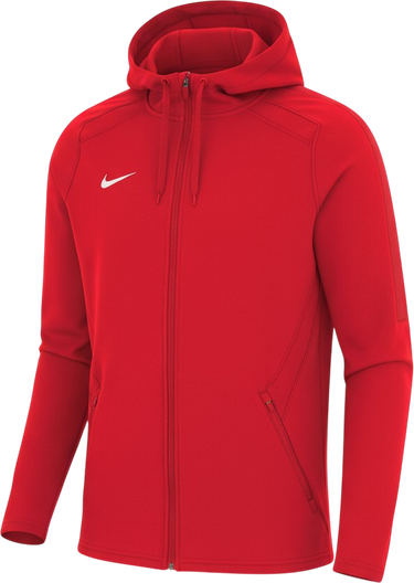 Суитчър Nike Team Training Full-Zip Hoodie Червено | 0400nz-657, 0