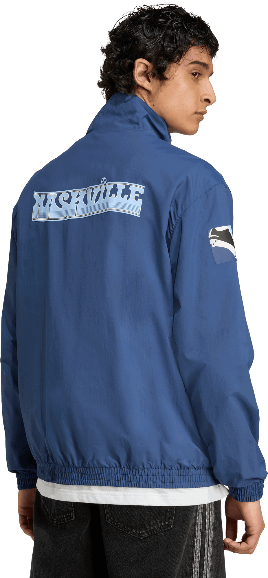 Яке adidas Originals Nashville SC Anthem Jacket Синьо | jm5024, 1