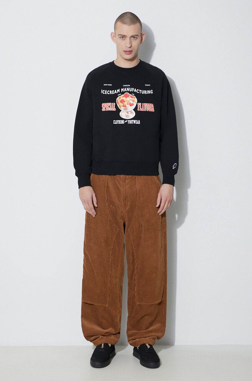 Пуловер BBC IceCream Icecream Special Flavour Crewneck Sweatshirt Черно | IC24122, 1