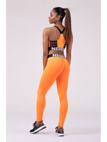 Съкратен топ NEBBIA Scrunch Butt Hero Leggings Оранжево
 | 528-ORANGE, 1